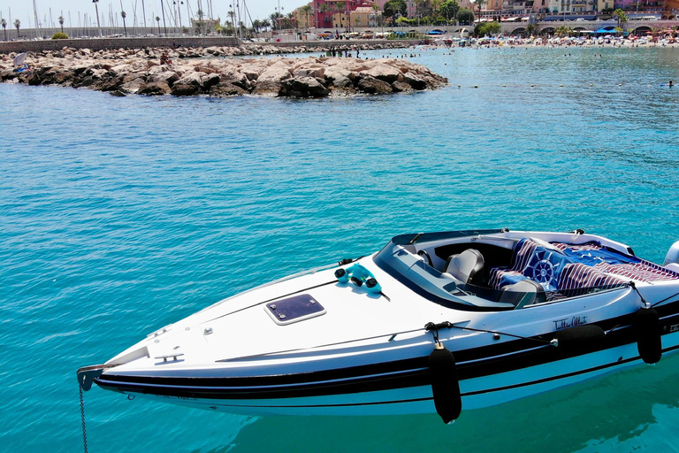 Menton: Boat rental with skipper Menton: Boat rental with skipper - 2 hours