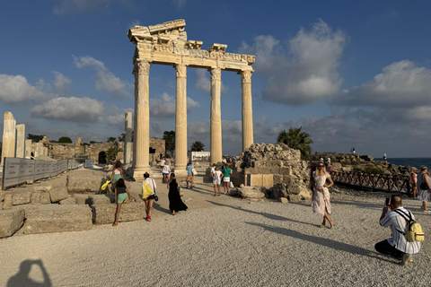 Antalya: Perge & City of Side, Aspendos, Waterfall and Lunch Perge, Side, Aspendos, Waterfall Tour with Entrance