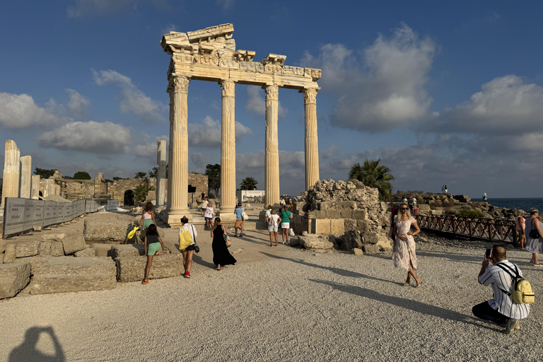 Antalya: Perge & City of Side, Aspendos, Waterfall and Lunch Perge, Side, Aspendos, Waterfall Tour with Entrance