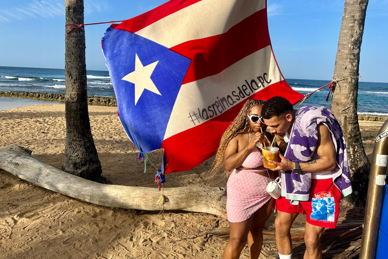 Au départ de San Juan : visite culinaire de la plage de Pinones et des barsAu départ de San Juan : excursion à la plage et aux bars de Pinones