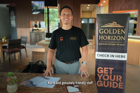 从巴厘岛出发：努沙佩尼达魔鬼鱼浮潜私人乘船观光共享游船之旅（含午餐，巴厘岛酒店接送服务）