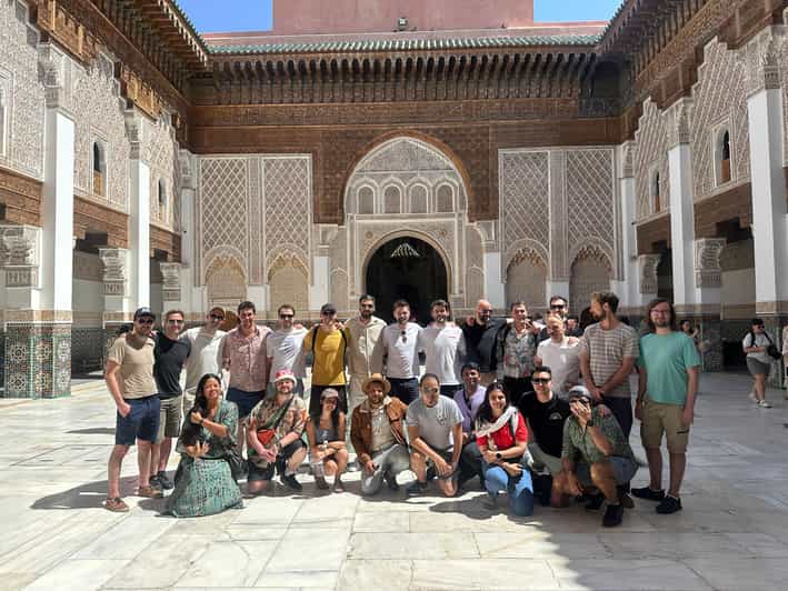Marrakech: Madrasa Ben Youssef, Jardin Secret & Medina Tour
