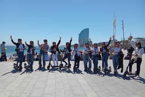 e-scooter and Bike tour