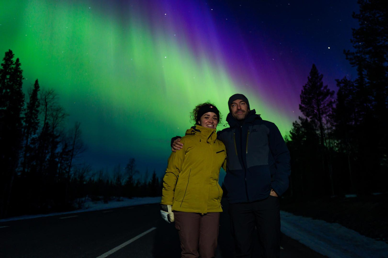 Rovaniemi: Aurora Hunt with 95% Success Rate, 4 people group Rovaniemi: Aurora Hunt with 95% Success Rate, PRIVATE