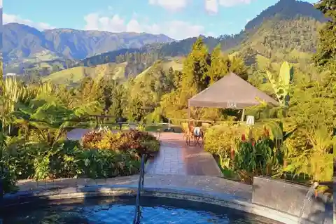 Viagem às fontes termais de El Otoño
