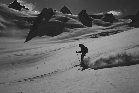 Chamonix: Descida de esqui Vallée Blanche com guia