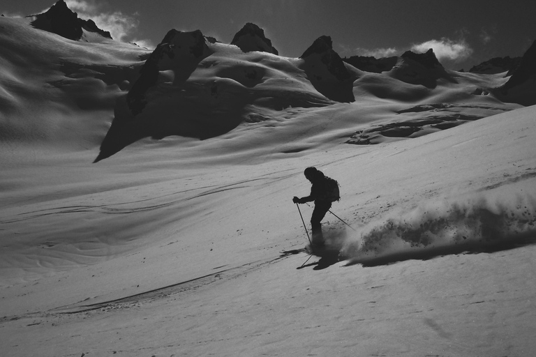 Chamonix: Descida de esqui Vallée Blanche com guia