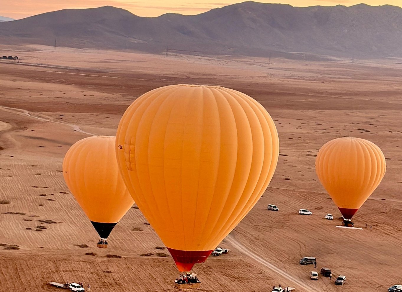 Marrakech: Ballonaktivitet, berber-morgenmad og certifikat