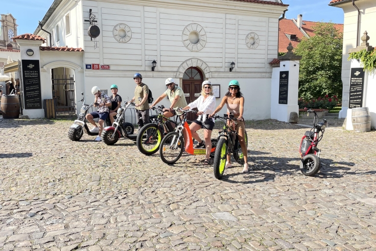 2-hour Private Prague Tour on eBike and/or eScooter