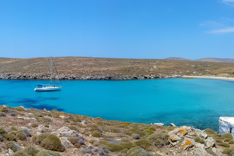 Mykonos : visite guidée de Delos et île de Rhenia en voilier