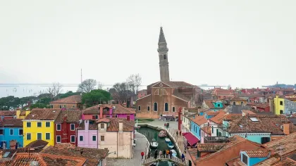 Von Venedig aus: Murano und Burano Bootstour