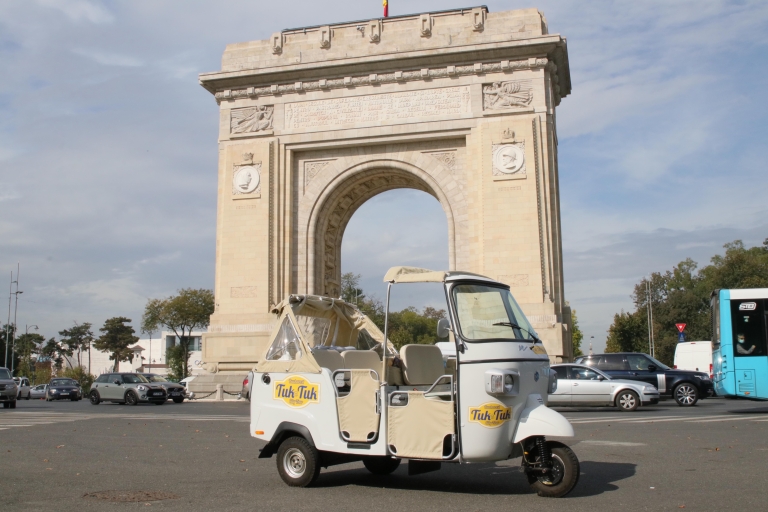 Bucharest: Private North Side Tuk-Tuk Tour with Transfer