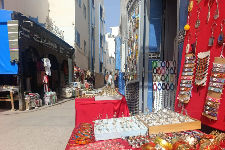 Agadir: Taghazout, Aghroud Village & Timlalin Desert Tour
