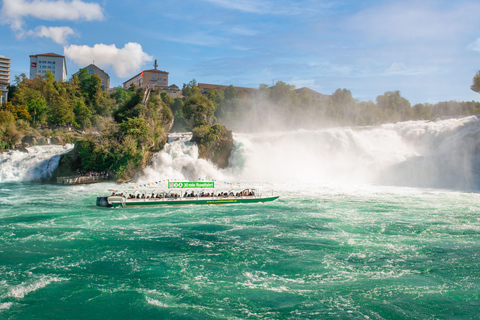 Neuhausen am Rheinfall: Passeio de barco pelas Cataratas do RenoNeuhausen am Rheinfall: passeio de barco pelas Cataratas do Reno