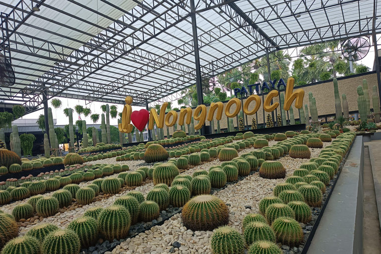 Nong Nooch Tropical Garden Tickets with Private Hotel Pickup Admission Ticket + Show + Sightseeing Bus + Hotel Transfers