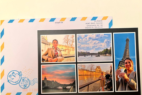 Paris: Day or Evening River Cruise with Musical Ambiance Paris: Evening River Cruise with Musical Ambiance & Postcard