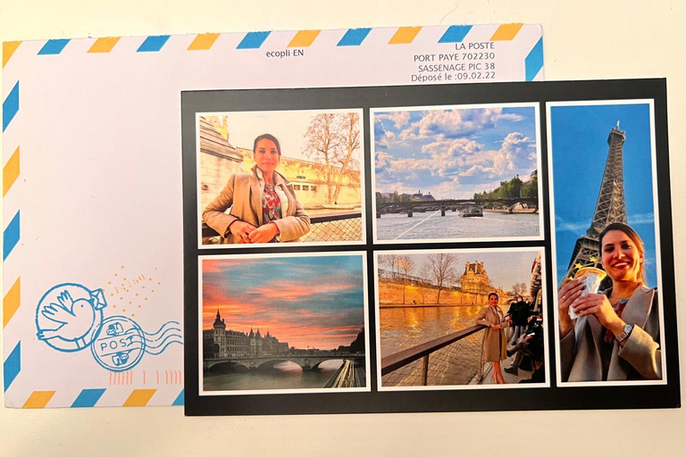 Paris: Day or Evening River Cruise with Musical Ambiance Paris: Evening River Cruise with Musical Ambiance & Postcard