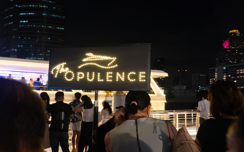 Bangkok: Opulence Luxury Chao Phraya Dinner Cruise | GetYourGuide