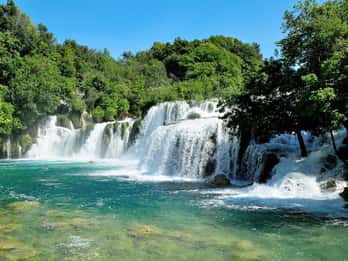 Private Krka Waterfalls Tour ab Split mit Halt in Trogir