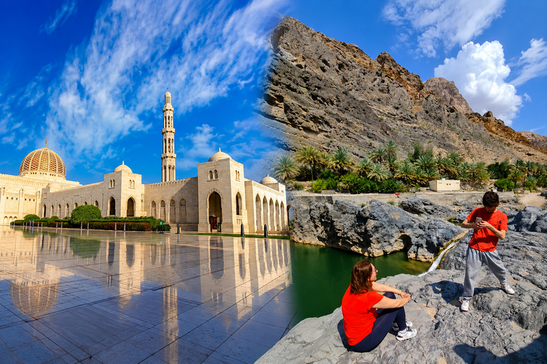 Muscat: 12 - Hours Wadi Adventure & Muscat City Tour
