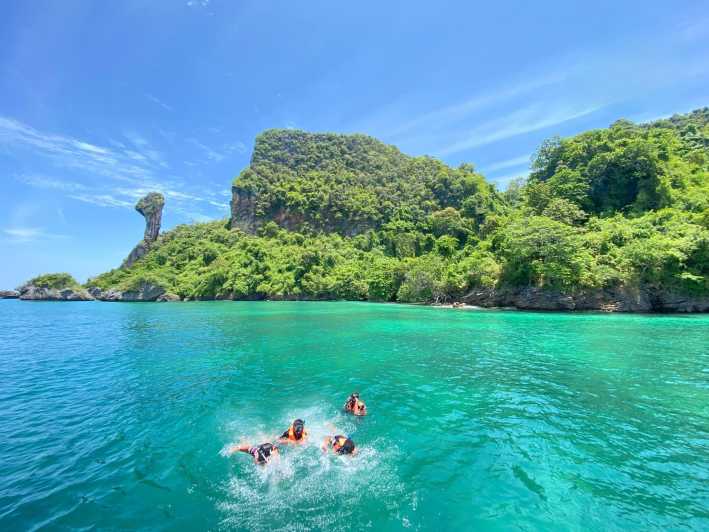 Krabi 4 Island One Day Tour mit dem Speedboot oder Longtailboot