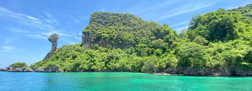 Krabi 4 Island One Day Tour by Speed boat or Longtail boat