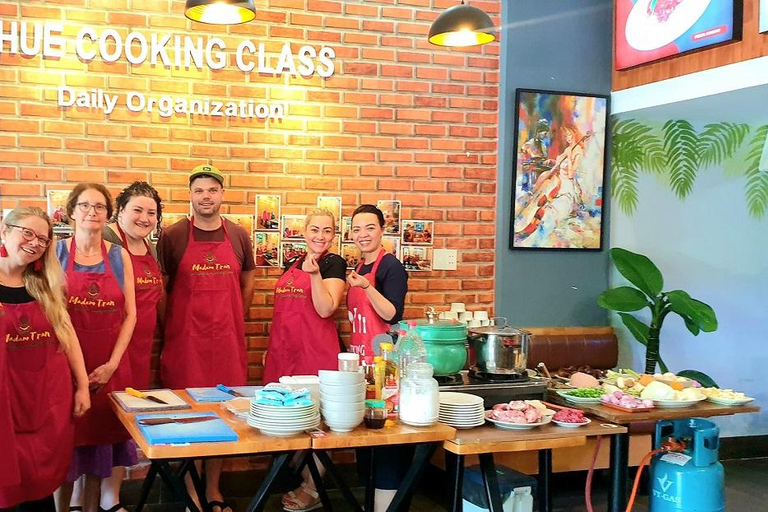 Vietnamese Cooking Class with Local Family in Hue Cooking Class with Local Family & Market Trip