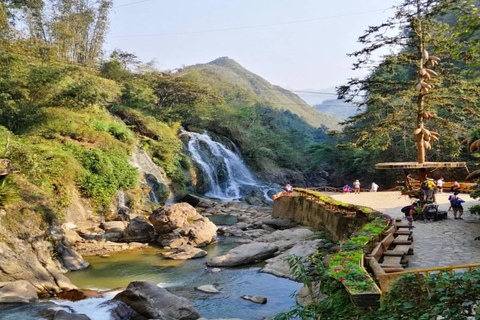 Hanoi: Sapa 3-Day Fansipan, Glassbridge, Cat Cat & Moana Half Day Glassbridge & Silver Waterfall From Sapa Town