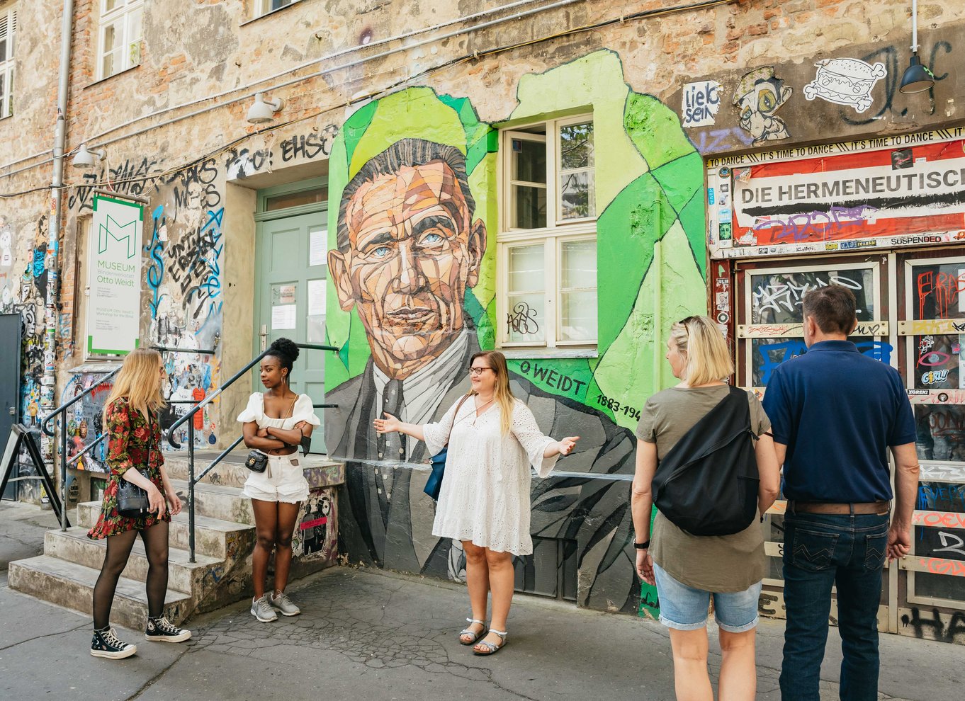 Berlin: Skjulte baggårde guidet tur