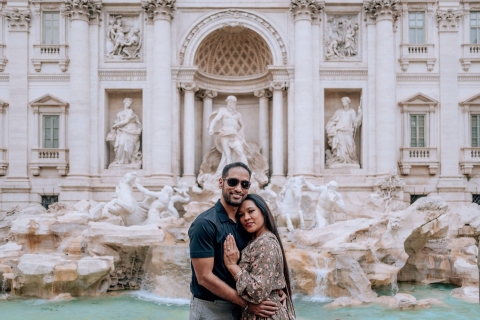 Rome: Photoshoot with the Trevi Fountain Premium Photoshoot (30-40 photos)