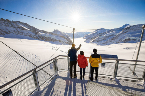 Från Interlaken: Dagsutflykt till Jungfraujoch med buss och tåg