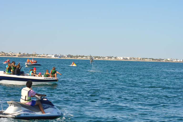 Djerba: Sunset cruise tour, dolphin watching + drinks