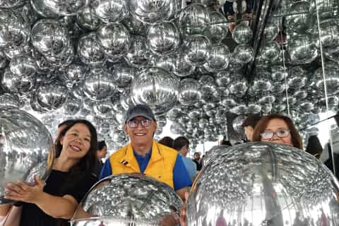 Open-air terrace views from SUMMIT