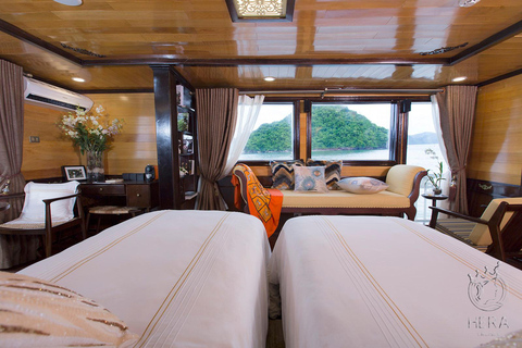 Hanoi: 3D2N Ha Long, Lan Ha Bay by Hera Grand Luxury Cruise From Halong (Check-in at 11:00 AM)