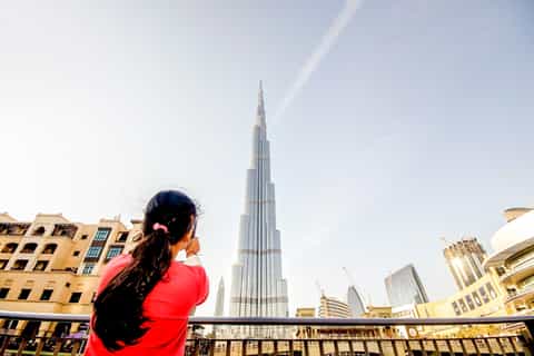 Dubai: Aquarium & Burj Khalifa Level 124 or 125 Combo Ticket