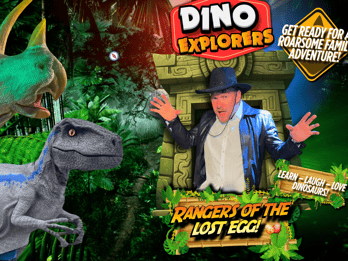 Dinosaur Explorers Show Ticket in Blackpool