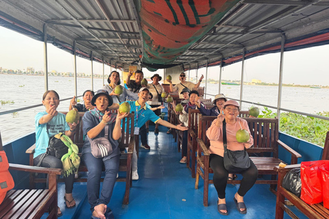 Excursión de 2 días por el Delta del Mekong :Explora el Mercado Flotante de Cai Rang