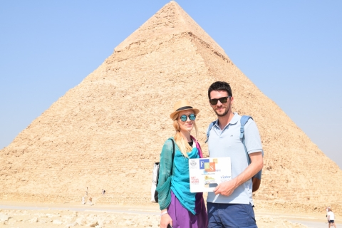 Le Caire : Visite privée (Pyramides, Musée égyptien, Bazar)Le Caire : Visite privée sans frais d'entrée