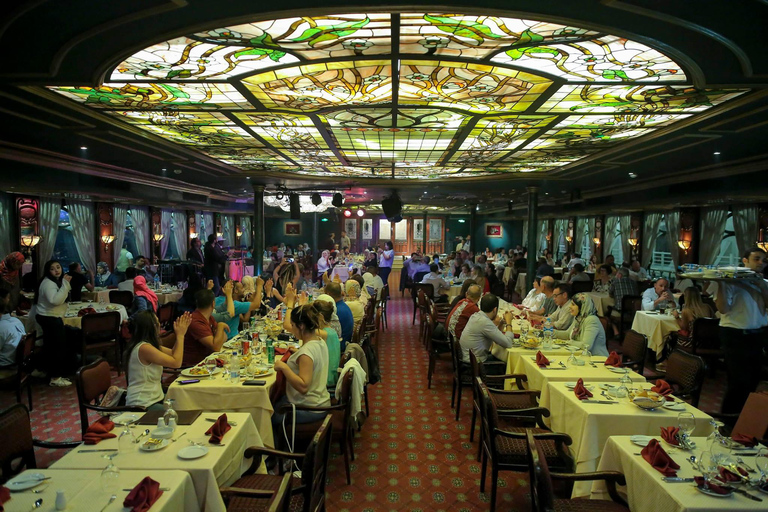Cairo: Nile Maxim Luxury VIP Dinner Cruise & ٍBelly Dance Option - 2 Nile Maxim Premium Window Table