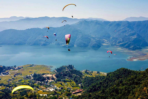 Paragliden in Pokhara: Prachtige foto's en video's