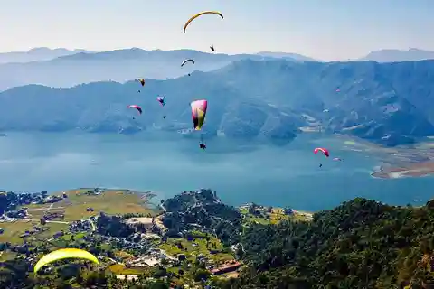 Parapendio a Pokhara: Foto e video mozzafiato