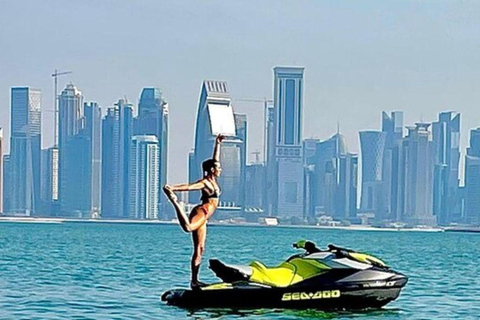 Doha: Guided Jet Ski Tour with Iconic Views