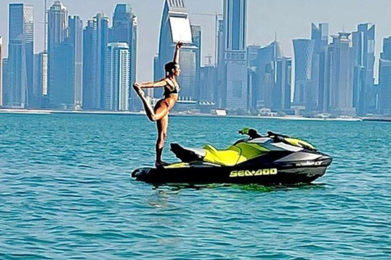 Doha: Guided Jet Ski Tour with Iconic Views