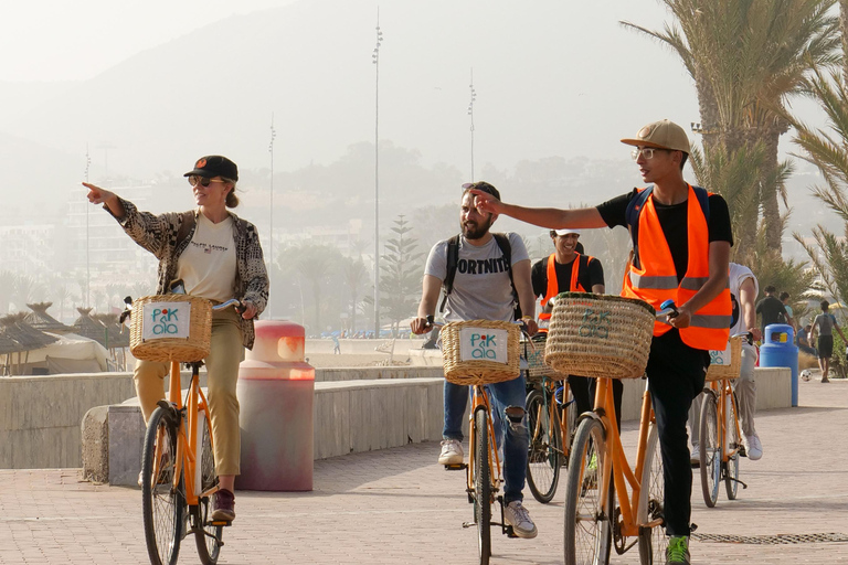 Agadir: Släpp loss ditt äventyr med elcyklar!Agadir: Guidad stadsrundtur på cykel med bakverk och dryck