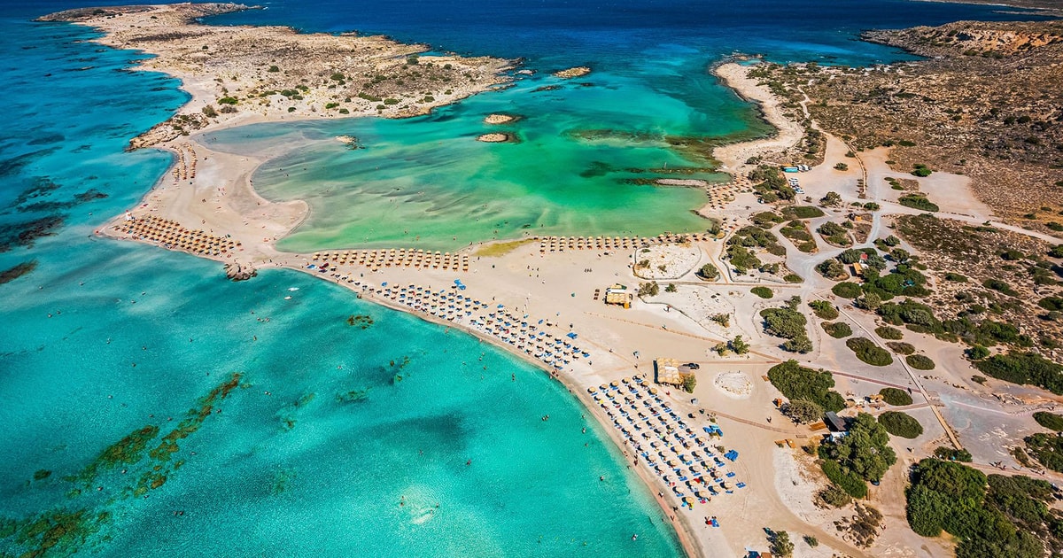 Vanuit Chania Elafonisi Falasarna Priv tour Met Snacks GetYourGuide