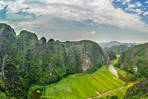 Från Hanoi: Hoa Lu - Tam Coc - Mua Caves med transferFrån Hanoi: Hoa Lu - Tam Coc - Mua-grottorna med transfer