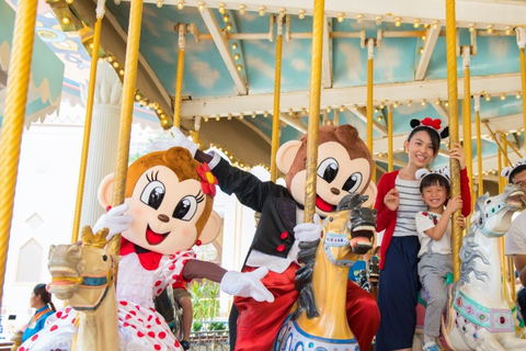 From Taipei: Leofoo Village Theme Park Ticket & Bus Transfer Depart from MRT Jing'an