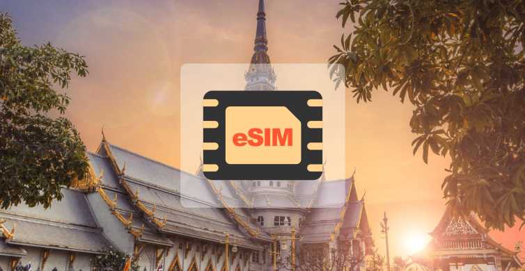 Thailand: eSIM für Roaming mit Mobildatenplan