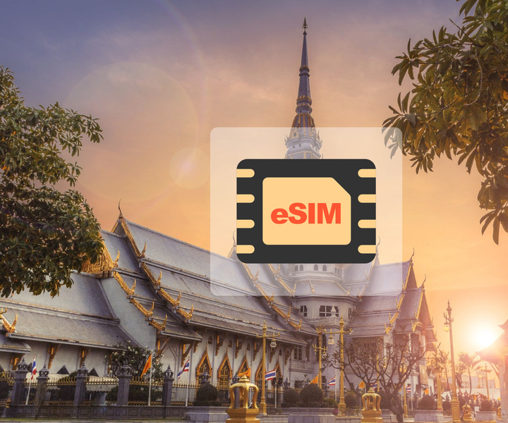 Thailand: eSIM Roaming Mobile Data Plan