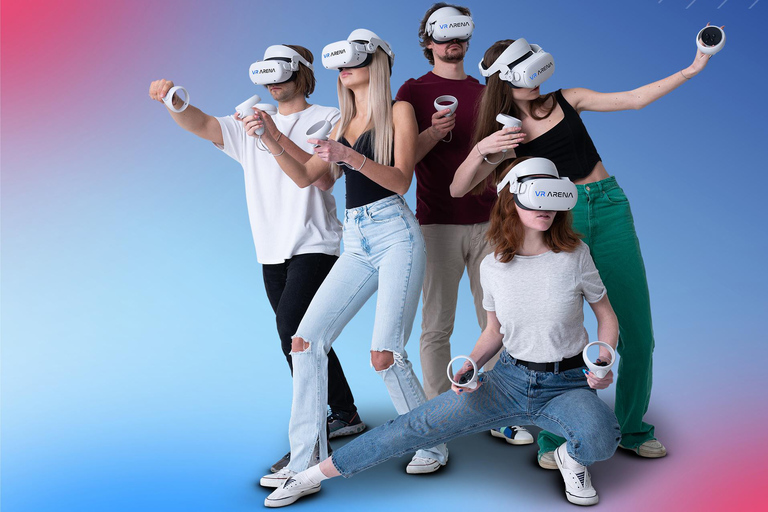 Portal VR Arena, gry VR, atrakcje, przyjęcie urodzinowe